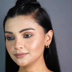 Golden Arc Earrings