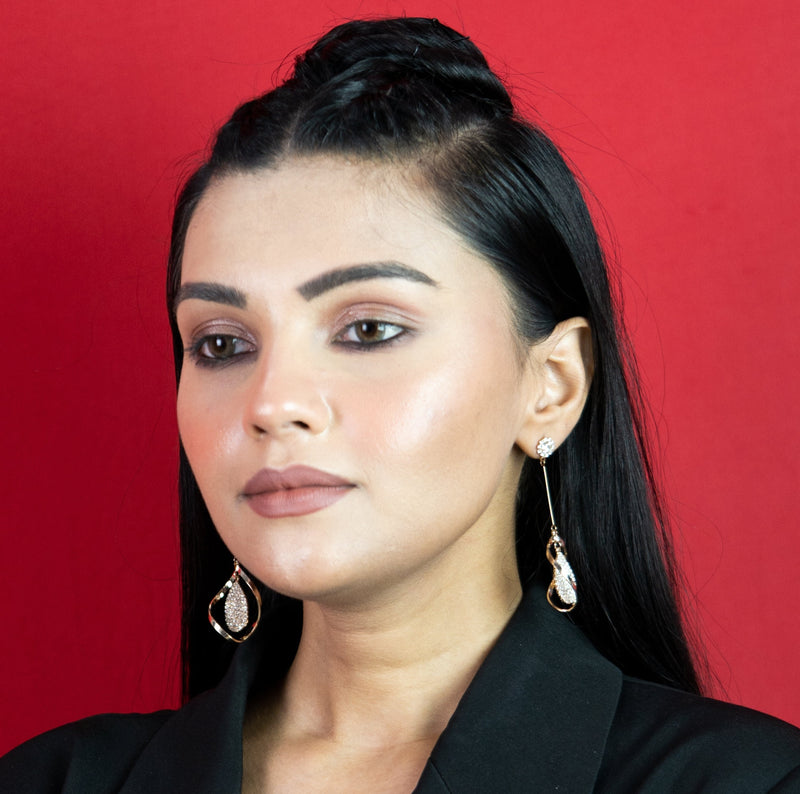 Radiant Teardrop Earrings