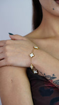 Lucky Clover Charm Bracelet