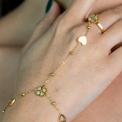 Lucky in Love Bracelet With Ring