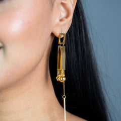 Rectangular Statement Earrings