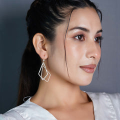 Diamond Drop Earrings