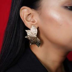 Leaf Statement Earrings