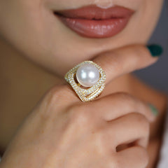 Moon Adjustable Ring
