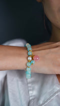 Serene Charm Beaded Bracelet