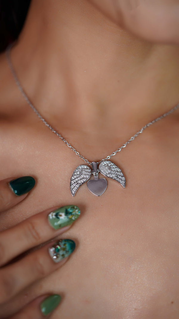 Angel Silver Necklace
