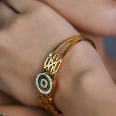 Winged Circle Bracelet