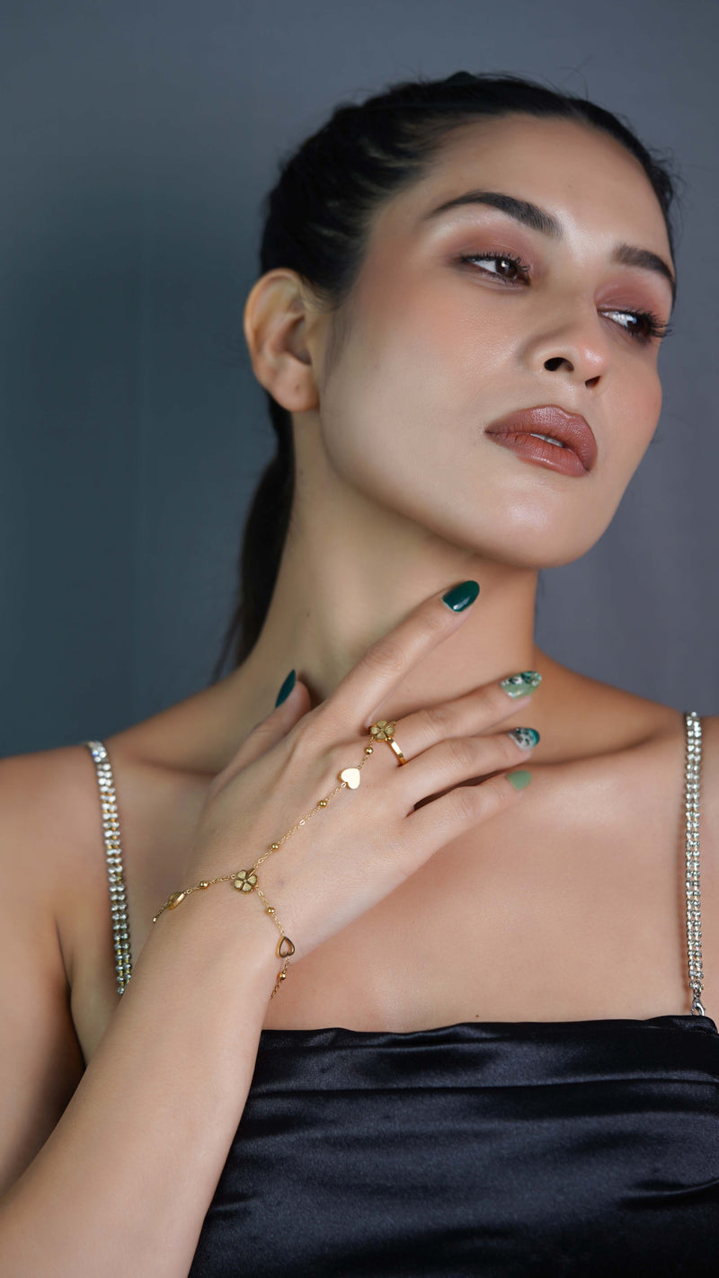 Lucky in Love Bracelet With Ring