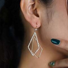Diamond Drop Earrings
