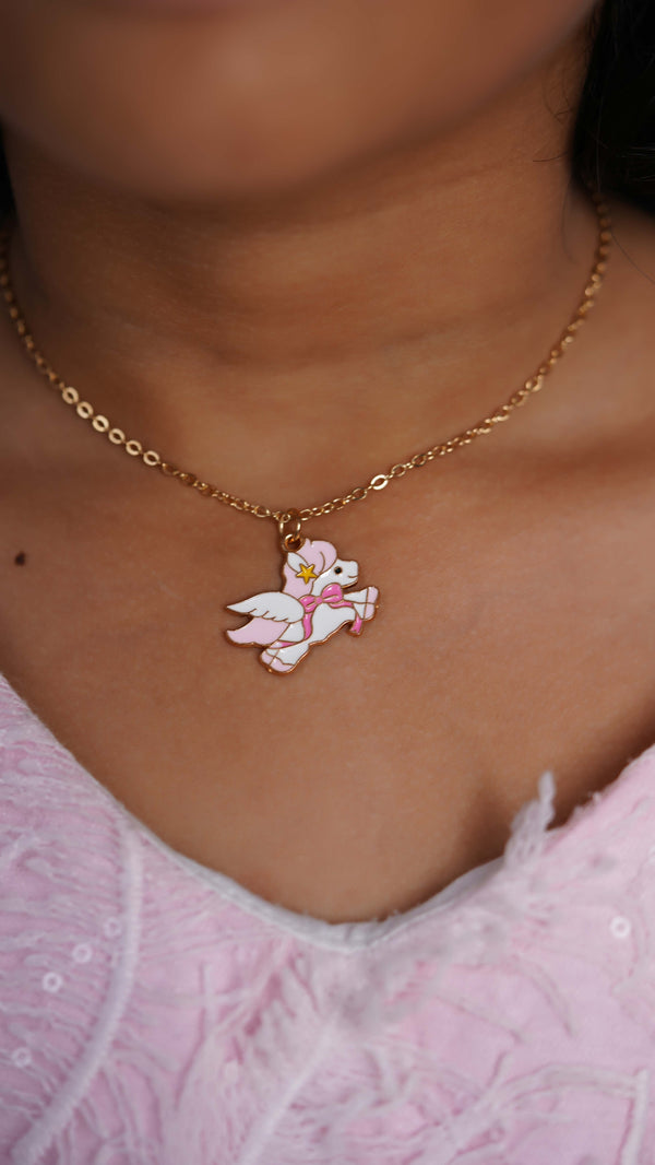 Little Dreamer's Necklace With 5 Charms