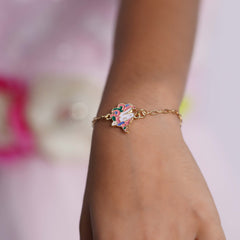 Unicorn & Rainbow Charm Kid's Bracelets