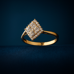 Diamond Luxe Adjustable Ring