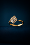 Diamond Luxe Adjustable Ring
