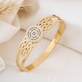 Winged Circle Bracelet