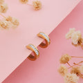 Golden Arc Earrings