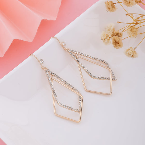 Diamond Drop Earrings
