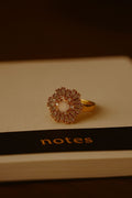 Golden Halo Adjustable Ring