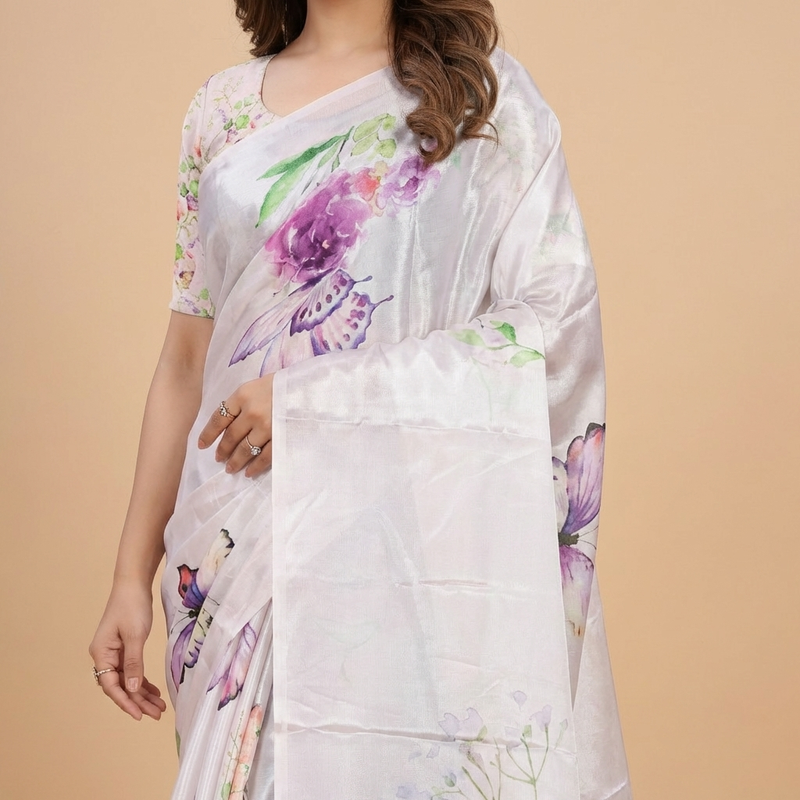  Chiffon Silk Saree