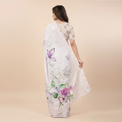 Butterfly  Silk Saree