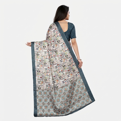  Print Chiffon Silk Saree
