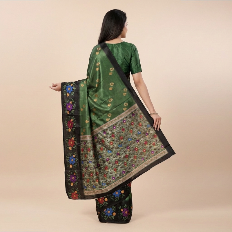 Emerald Saree