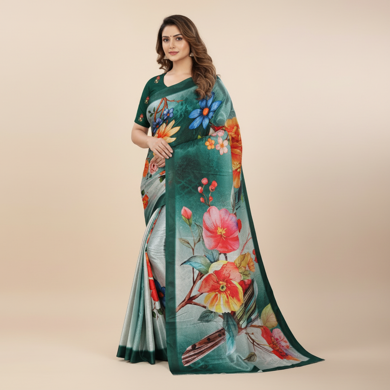 Enchanted Chiffon Silk Saree 