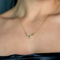 Starry Night Gold Necklace